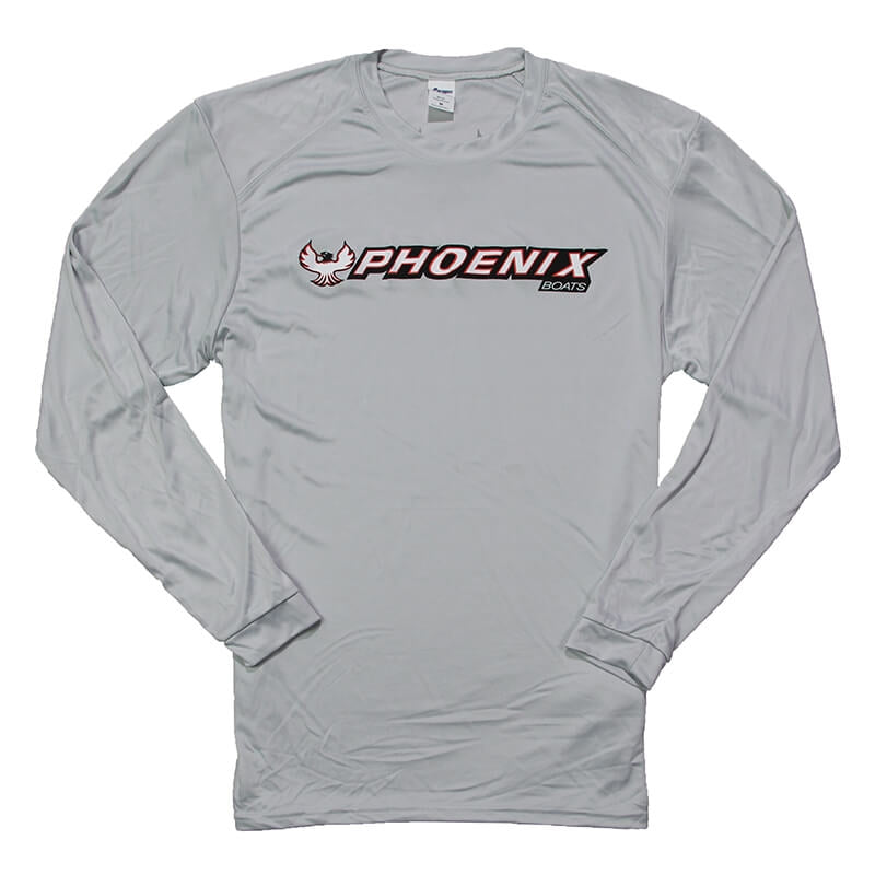 Jasper LS Performance Tee - Aluminum