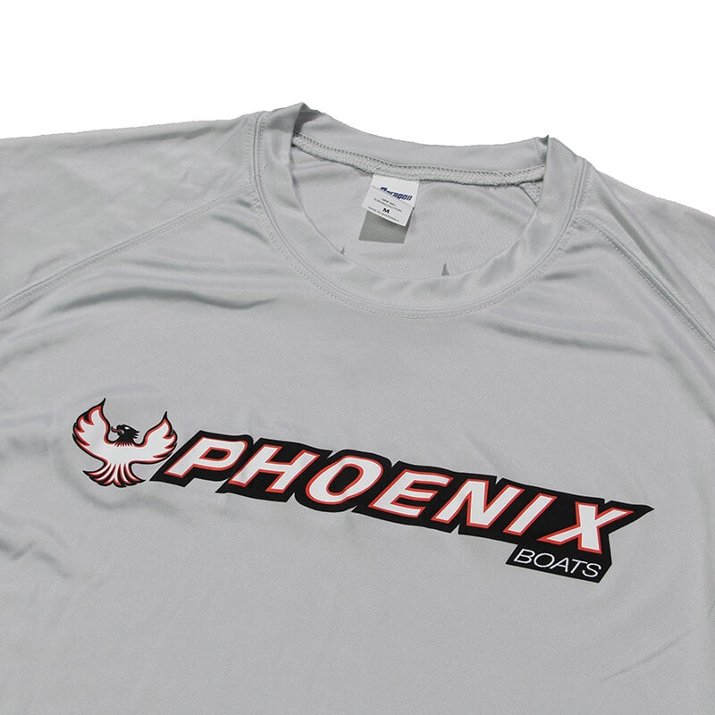Jasper LS Performance Tee - Aluminum