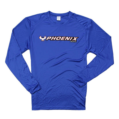 Jasper LS Performance Tee - Royal