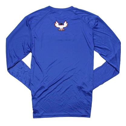 Jasper LS Performance Tee - Royal