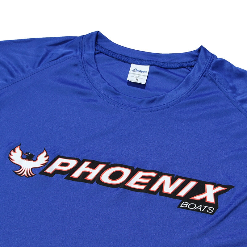 Jasper LS Performance Tee - Royal