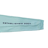 Hooded LS Sun Tee - Aqua Blue