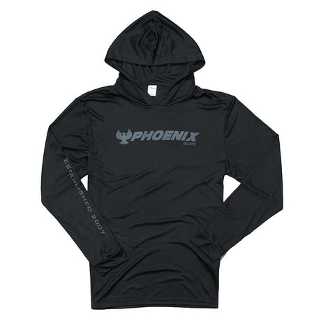 Hooded LS Sun Tee - Black