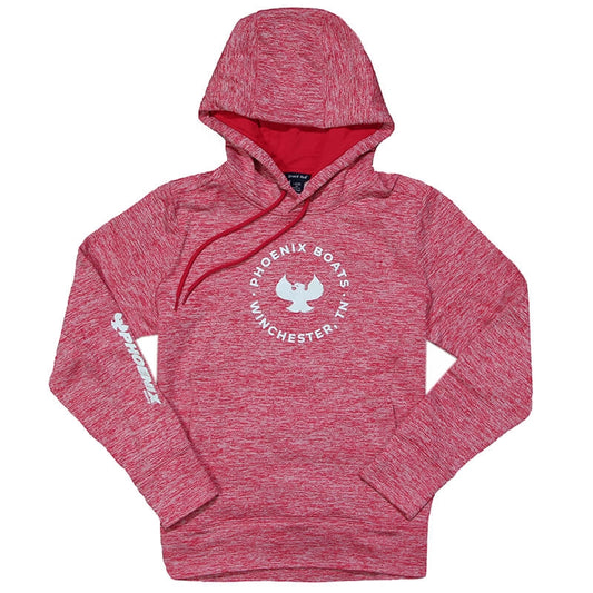 Women's Electric Hooded Sweatshirt - Power Pink