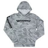 Camo Hex Hooded Sweatshirt - White