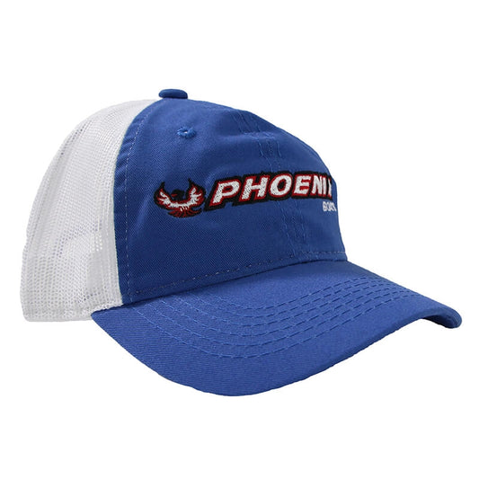 Phoenix Soft Mesh Back Cap - Royal / White