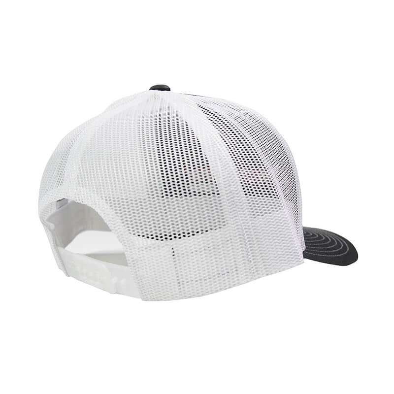 Richardson Trucker Cap - Charcoal / White