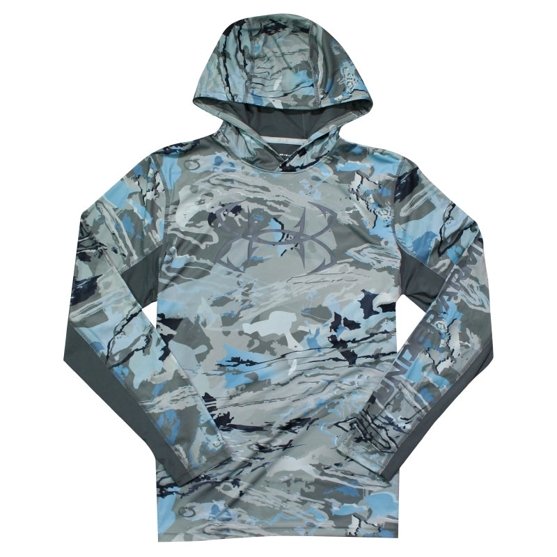 UA Shorebreak Camo Hoodie Tee - Hydro Camo