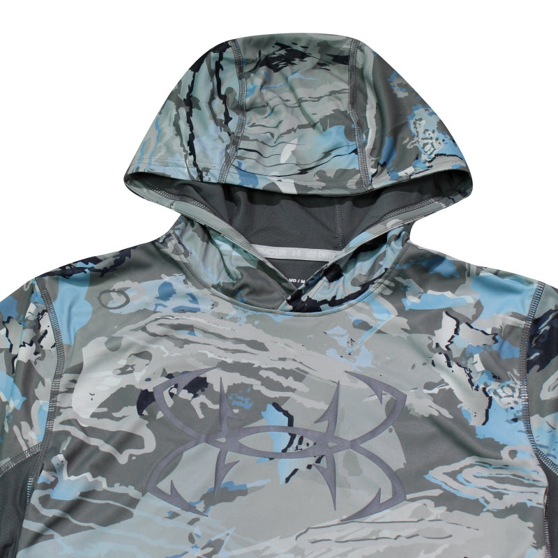 UA Shorebreak Camo Hoodie Tee - Hydro Camo