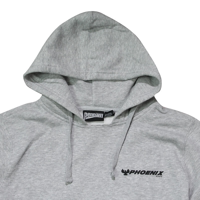 Rugger Hooded Sweatshirt - Grey Heather