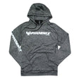 Raglan Hooded Sweatshirt - Charcoal Heather