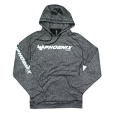 Raglan Hooded Sweatshirt - Charcoal Heather