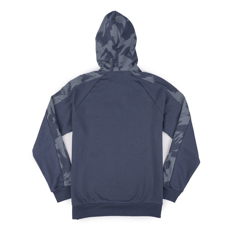 UA Rival Camo Blocked Hooded Sweatshirt - Downpour Grey - CLEARANCE